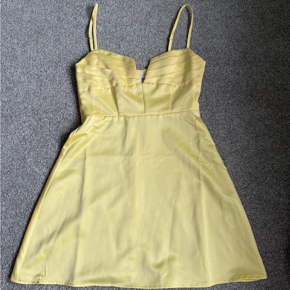 Princess Polly Sunny Yellow Dress